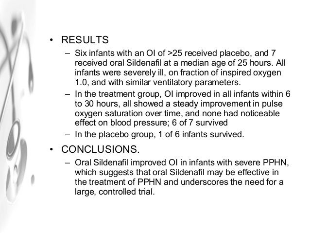Sildenafil In The Treatment Of Pulmonary Hypertension In Children Sildenafil In The Treatment Of Pulmonary Hypertension In Children