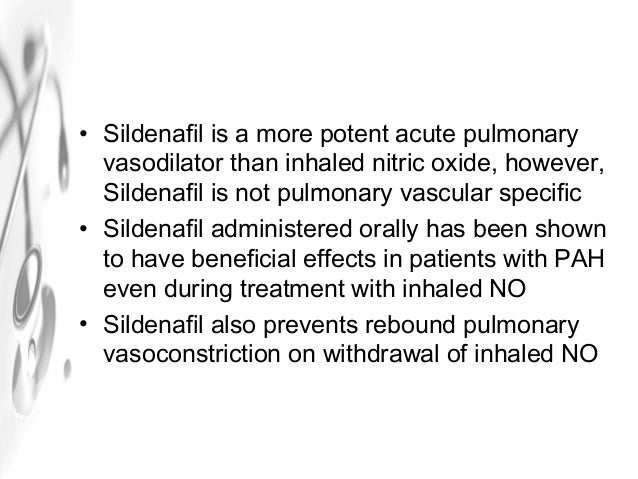 Viagra and hypertension