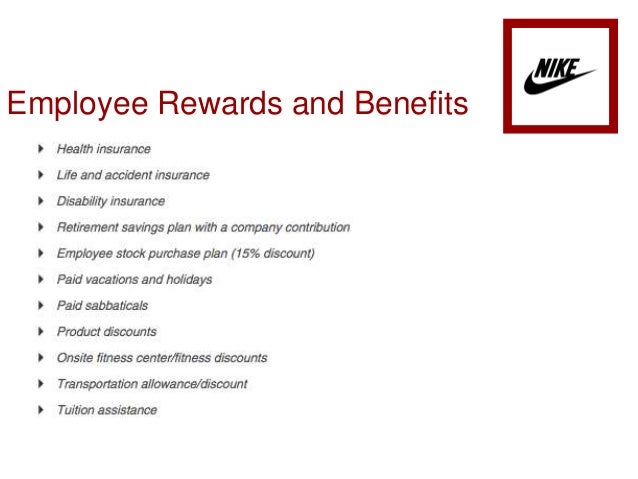 nike employee benefits website