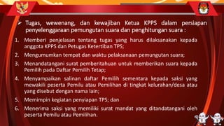 SILDE TATA KERJA KPPS TAUPIK UNTUK PAHAM | PPTX