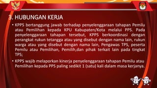 SILDE TATA KERJA KPPS TAUPIK UNTUK PAHAM | PPTX