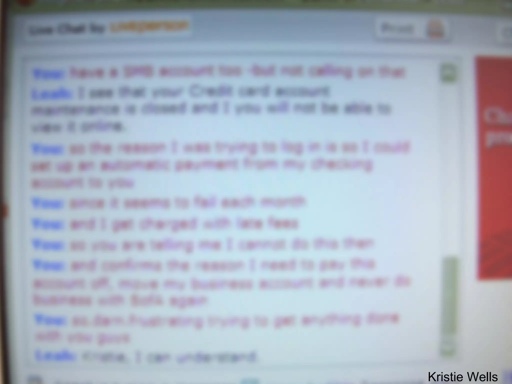 Online chat Kristie Wells 