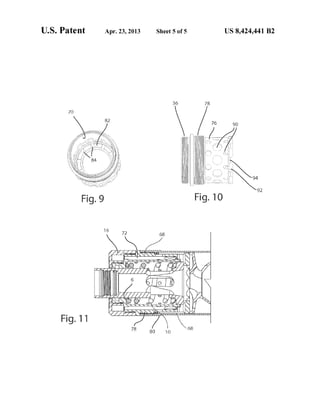 US. Patent Apr. 23, 2013 Sheet 5 of5 US 8,424,441 B2
 