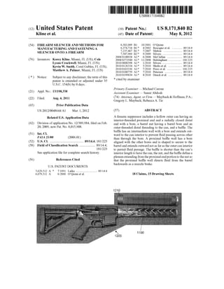 Silencer patent-drawings