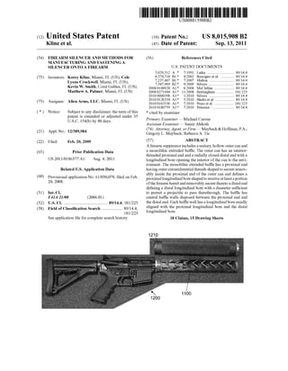 Silencer patent-drawings