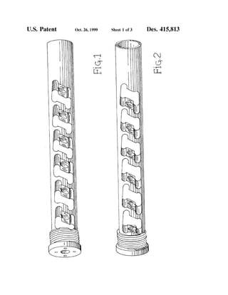 Silencer patent-drawings