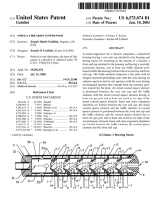 Silencer patent-drawings