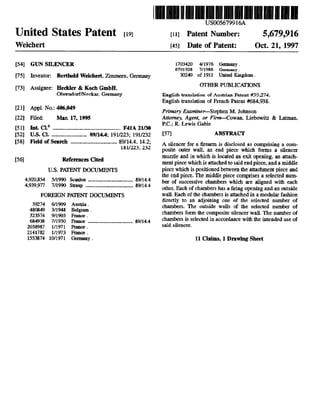Silencer patent-drawings