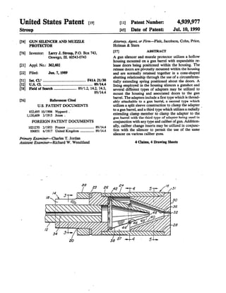 Silencer patent-drawings