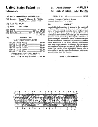 Silencer patent-drawings
