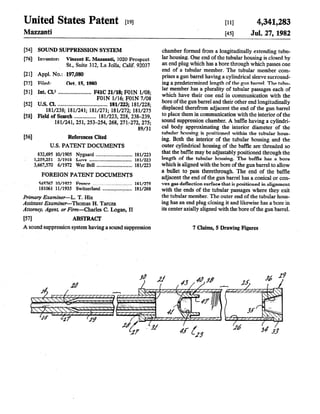 Silencer patent-drawings