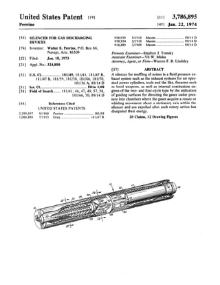 Silencer patent-drawings