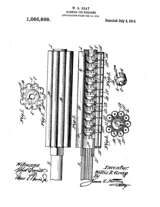 Silencer patent-drawings