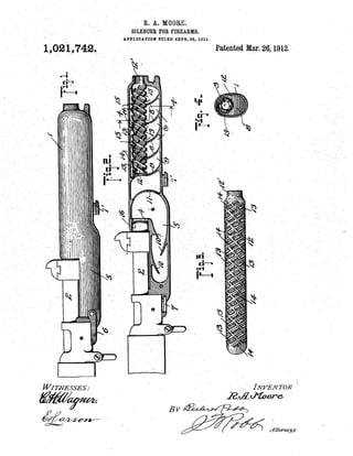 Silencer patent-drawings