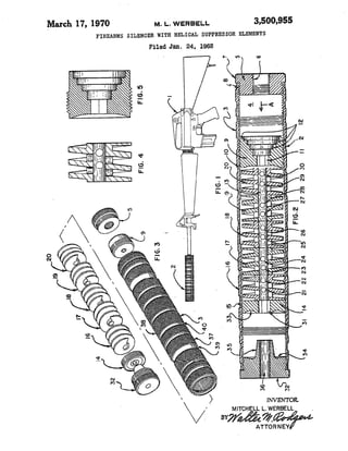 Silencer patent-drawings