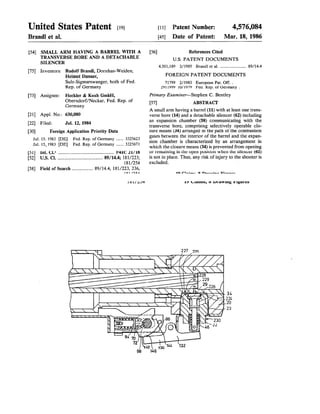 Silencer patent-drawings