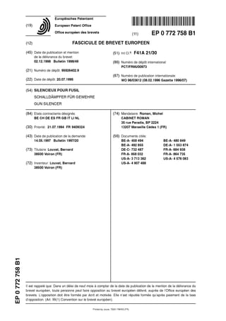 Silencer patent-drawings