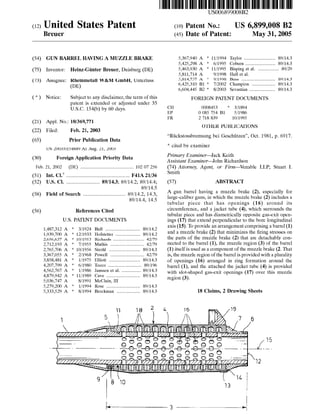 Silencer patent-drawings