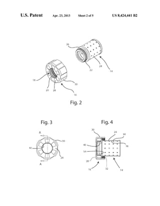 US. Patent Apr. 23, 2013 Sheet 2 of5 US 8,424,441 B2
 