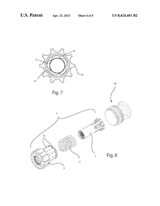 US. Patent Apr. 23, 2013 Sheet 4 of5 US 8,424,441 B2
 