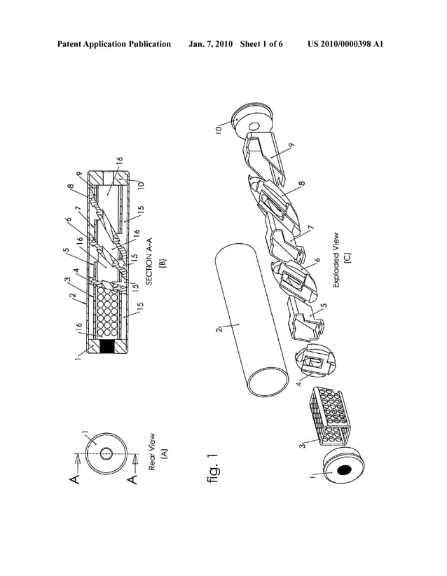 Silencer patentdrawings