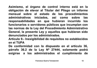 Ley del Silencio Administrativo