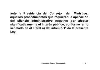 Ley del Silencio Administrativo