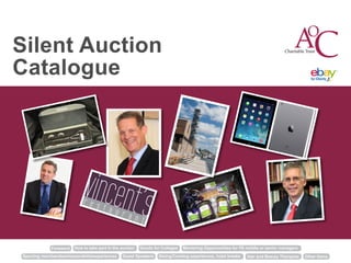Foreword How to take part in the auction Goods for Colleges Mentoring Opportunities for FE middle or senior managers
Sporting merchandise/memorabilia/experiences Guest Speakers Dining/Cooking experiences, hotel breaks Hair and Beauty Therapies	 Other Items
Silent Auction
Catalogue
HOME
 
