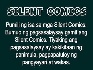 Silent comics