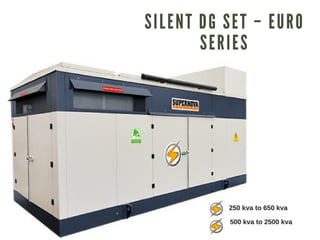 Supernova Genset - Silent Diesel Generator