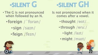 /`forən/
/saɪn/
/feɪn/
/ɵot/
/ɵru:/
/laɪt/
/maɪt/
 