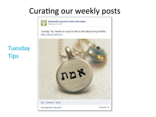 Cura9ng
our
weekly
posts
Tuesday
Tips