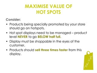 Remind customers to purchase