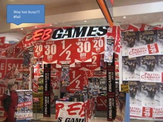 Way too busy!!!#fail