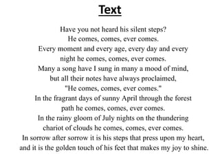 The Silent Words Beneath Your Steps