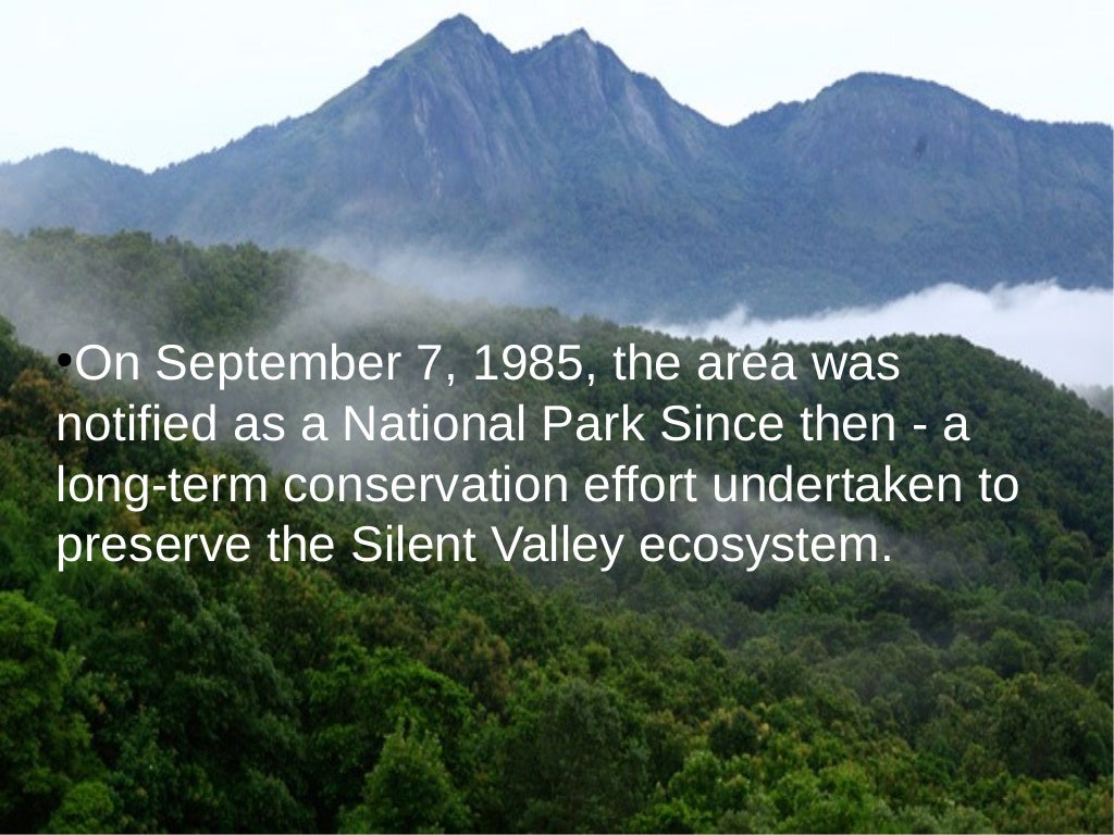 Silent valley movement