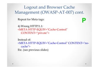 Silent web app testing by example - BerlinSides 2011 | PDF