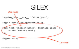 Introduzione a Silex | KEY