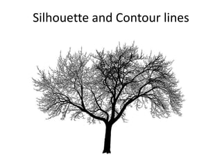 Silhouette and Contour lines
 
