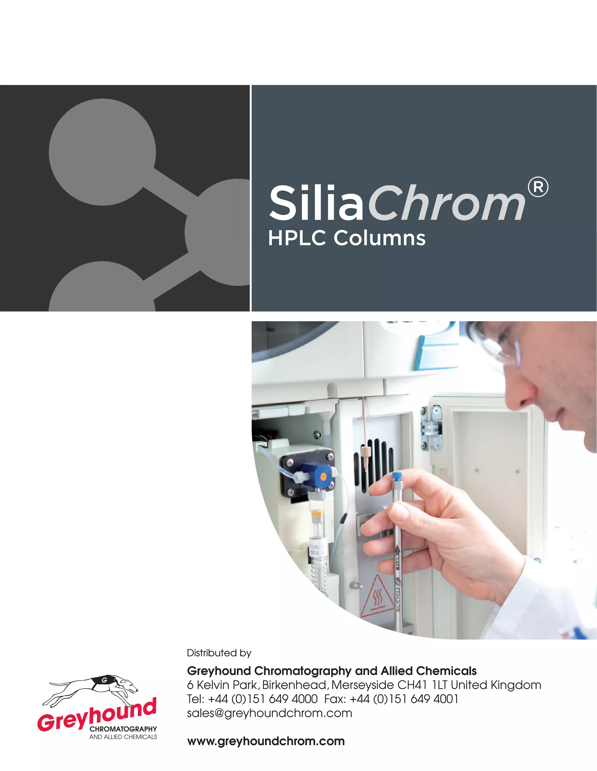 Silia Chrom HPLC Columns Catalogue PDF