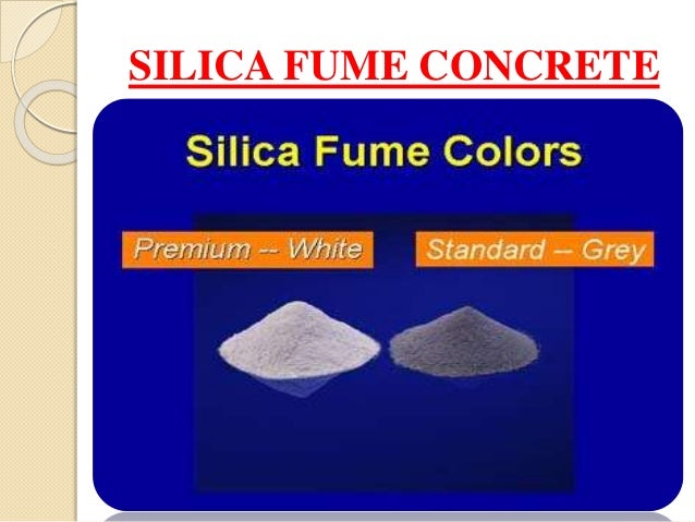 Silica Fumes for Concrete