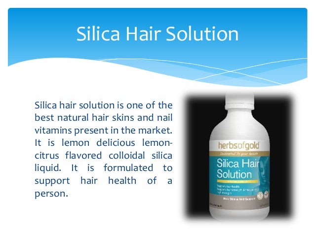 Silica Hair Solution The Best Natural Hair Skin And Nails Vitamins