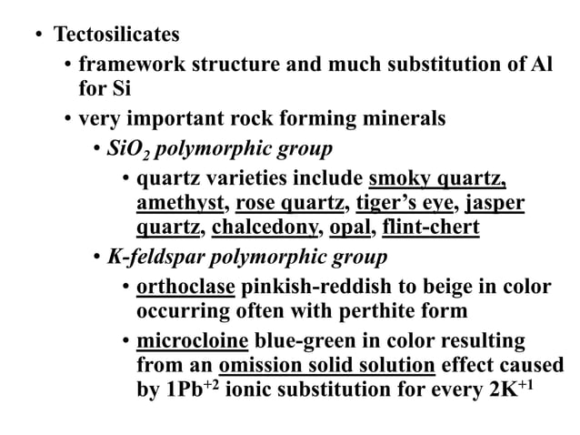silicates are a class of silicon compounds.ppt