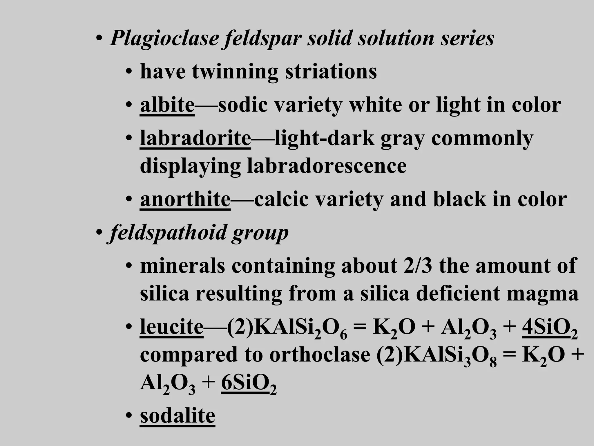 Silicates in geology based | PPT
