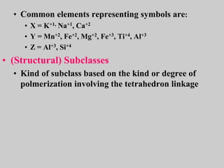 Silicates in geology based | PPT