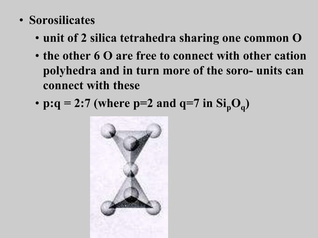 Silicates in geology based | PPT