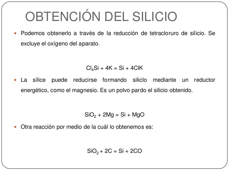 Silicio