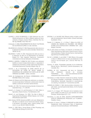 Silicio, un enfoque innovador en nutrición de cultivos | PDF