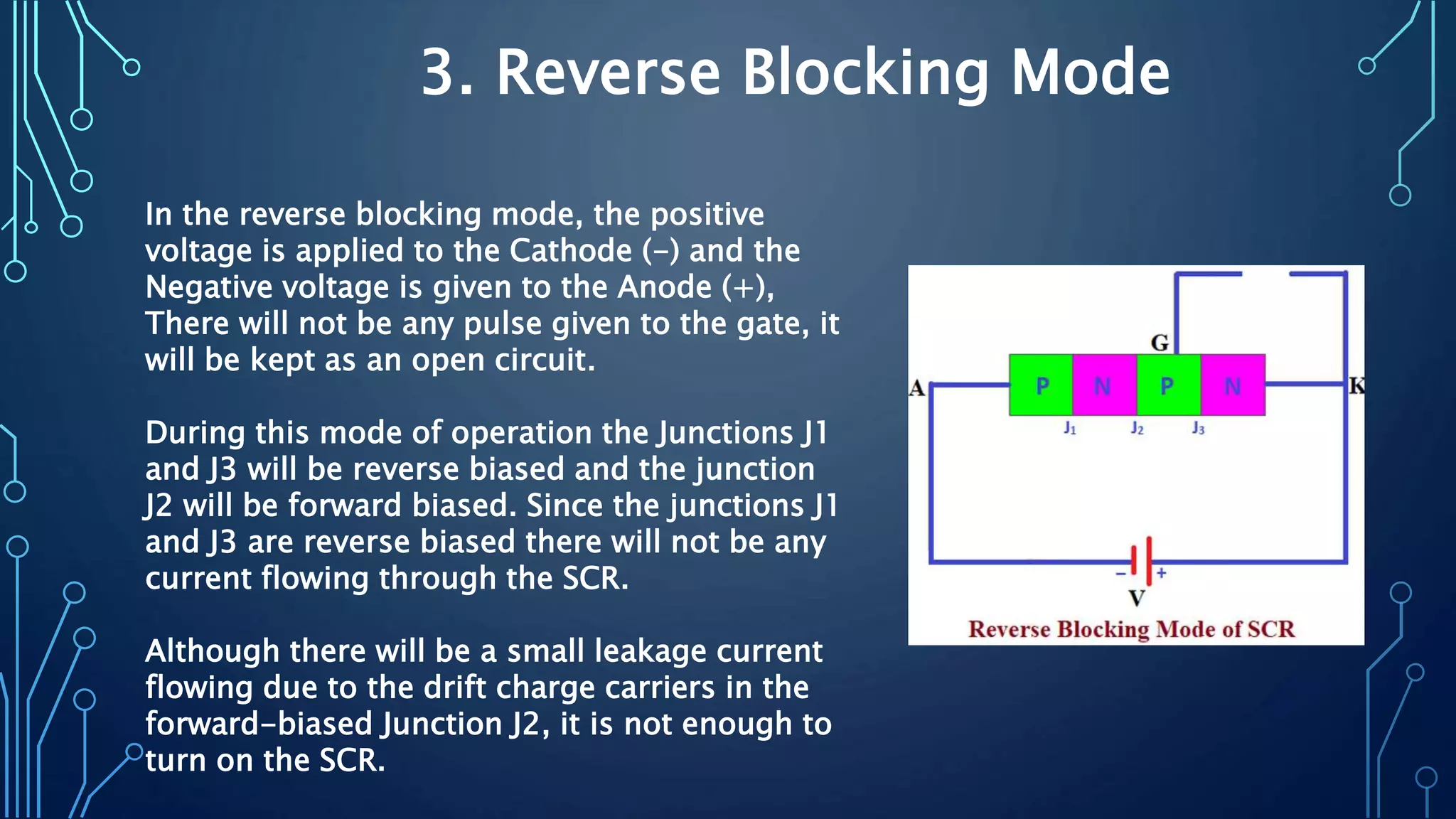 Silicon controlled rectifier ( SCR ) | PPTX | Operating Systems ...