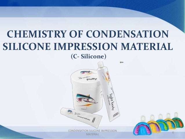 Silicone based impression materials